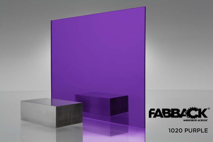 Purple Acrylic Mirror