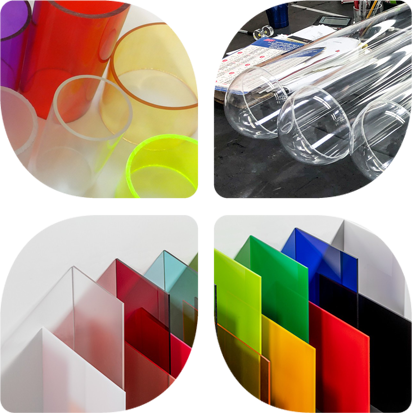 Coloured Acrylic Perspex Sheets - Trent Plastics Fabrications Ltd