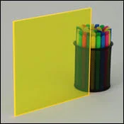 Florescent yellow Acrylic Sheet