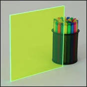 Florescent yellow Acrylic Sheet